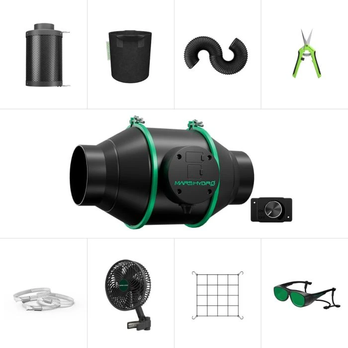 Mars Hydro iFresh 4-inch Complete Fan Kit