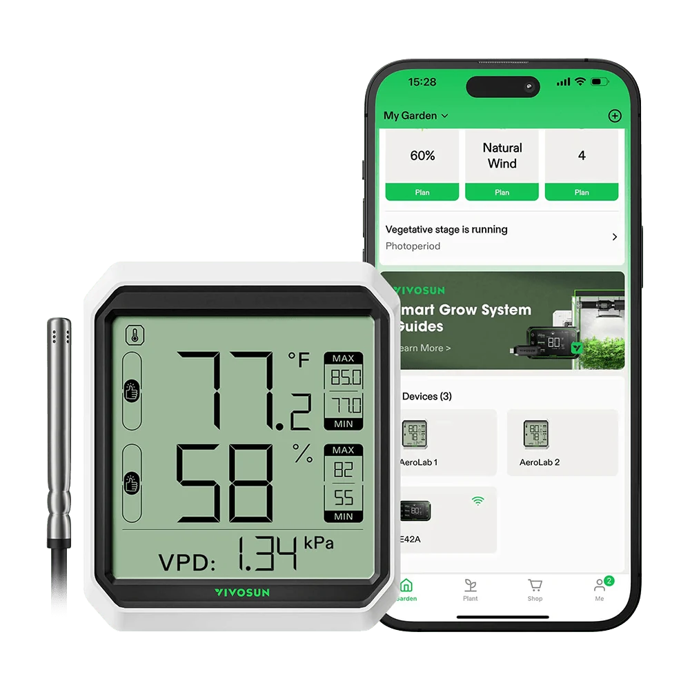 VIVOSUN AeroLab THB1S Thermo-Hygrometer